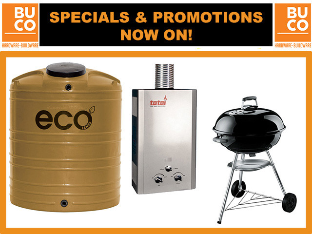 Specials and Promotions at BUCO George
