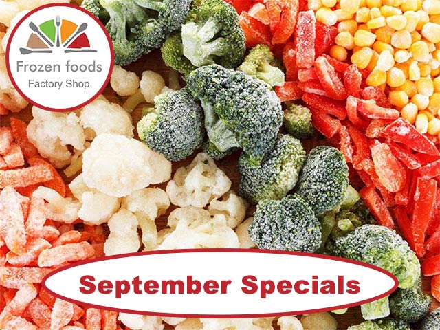 September Specials on Frozen Foods in George