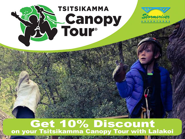 Discount on Tsitsikamma Canopy Tours
