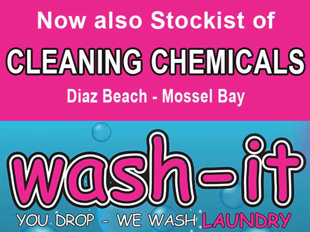 Cleaning Chemicals at Diaz Beach Mossel Bay