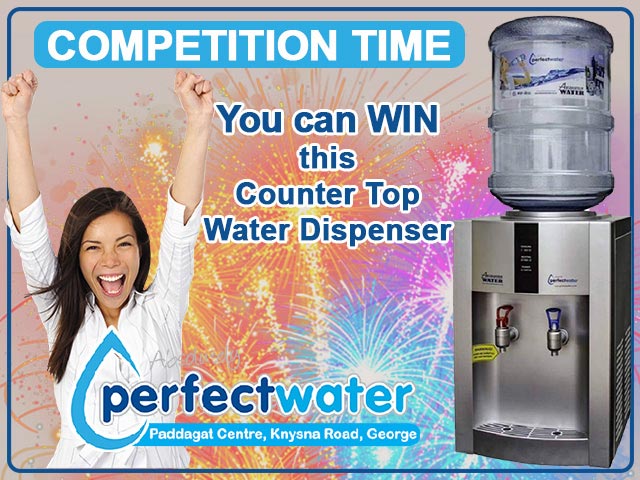 Win a Counter Top Water Dispenser from Perfect Water George