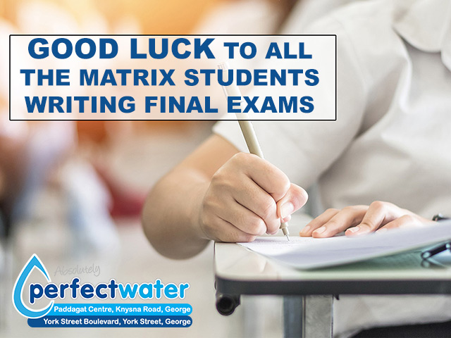 Matrix Exams Perfect Water