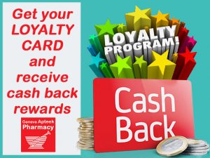 Cash Back Rewards from Pharmacy in George