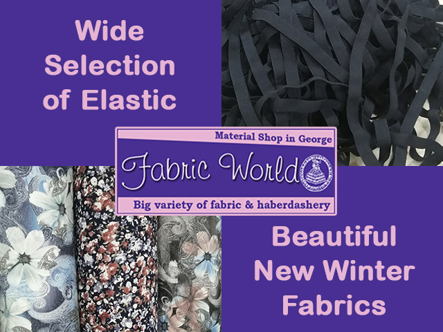 New Winter Stock Available at Fabric World in George