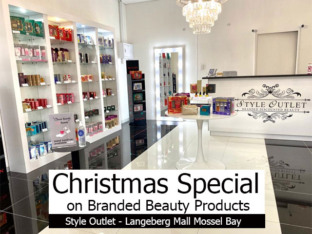 Christmas Specials on Branded Beauty Products in Mossel Bay