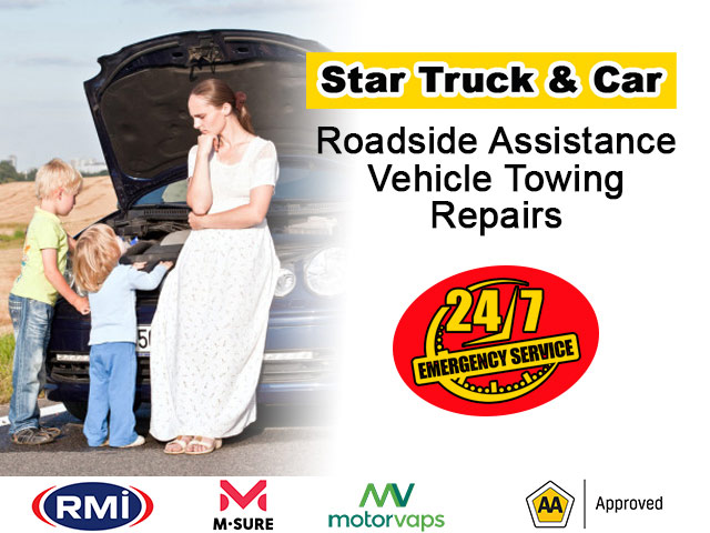 Insurance Approved Roadside Assistance and Workshop in George