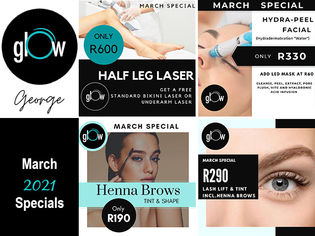 Glow George Beauty Specials for March 2021