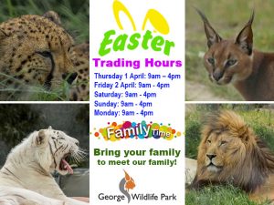 George Wildlife Park Easter Weekend Hours