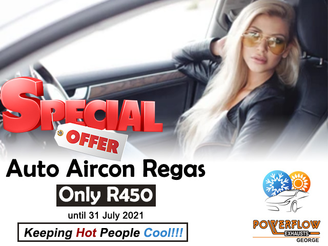 Auto Aircon Regas Special at Powerflow George