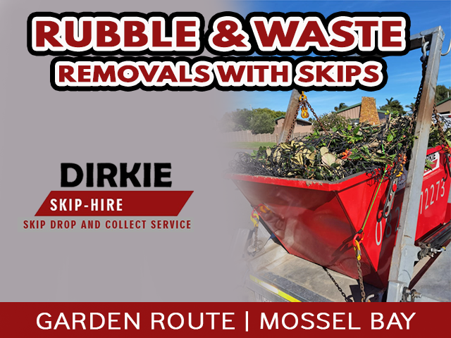 Garden Route Rubble and Waste Removals with Skips