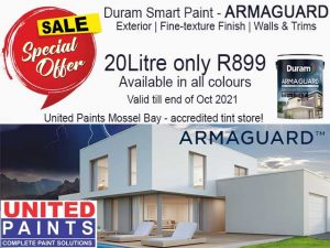 ARMAGUARD Duram Paint on Special Mossel Bay