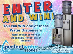 Win a Water Dispenser with Perfect Water George 