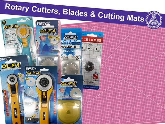 Rotary Cutters, Blades and Cutting Mats in George