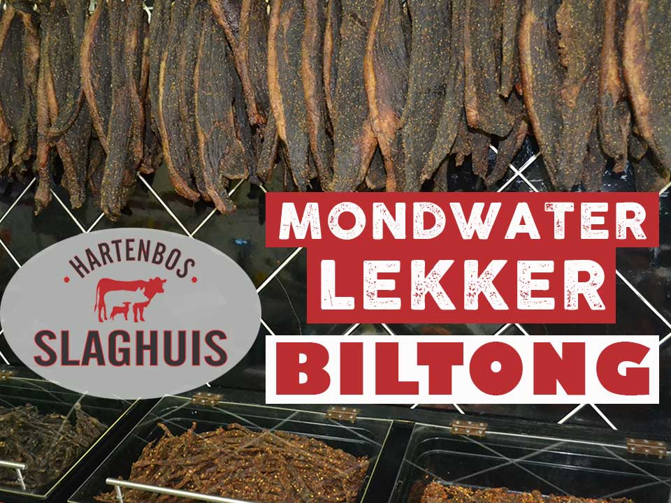 Mondwater Lekker Biltong in Hartenbos
