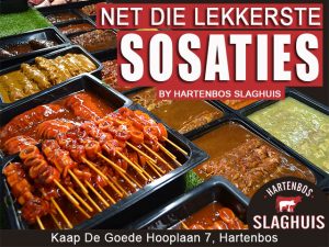 Net die lekkerste sosaties by Hartenbos Slaghuis