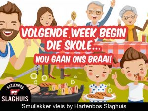 Smullekker vleis vir braai by Hartenbos Slaghuis