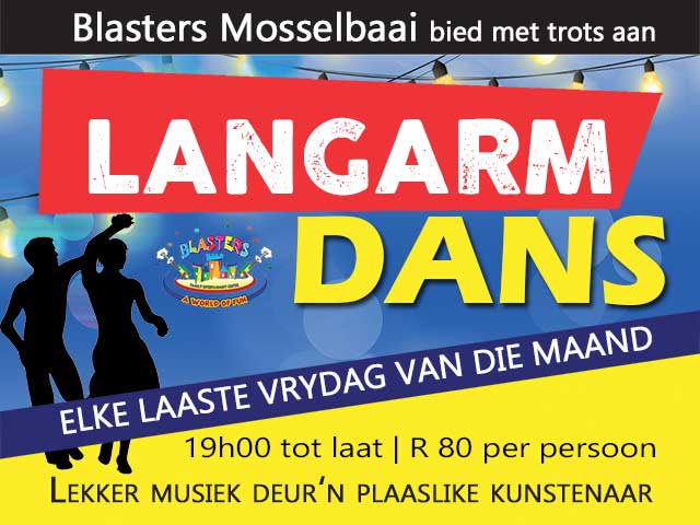 Langarm Dans met Rachus Muller by Blasters Mosselbaai