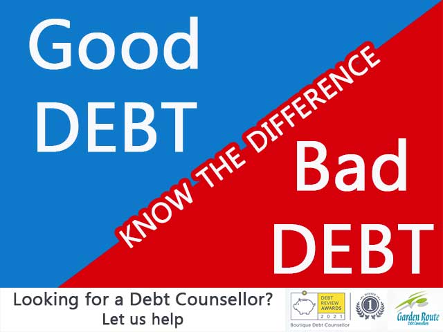 Know the Difference between Good and Bad Debt