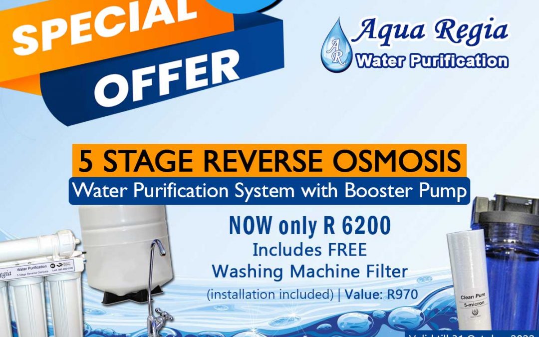 Reverse Osmosis System with Pump Special Mossel Bay