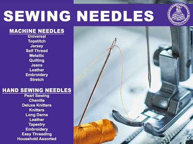 Sewing Needles from Fabric World George