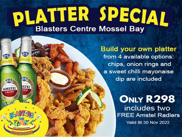 Blasters Mossel Bay Platter Special
