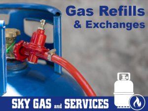 Gas Cylinder Refills and Exchanges by Sky Gas in George