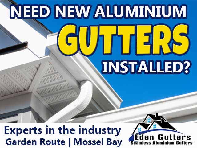 Need New Aluminium Gutters Installed?