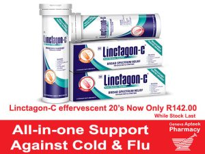 Linctagon-C Adult Effervescent Tablets on Special in George