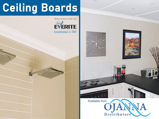 Everite Ceiling Boards from OJANNA Distributors in George