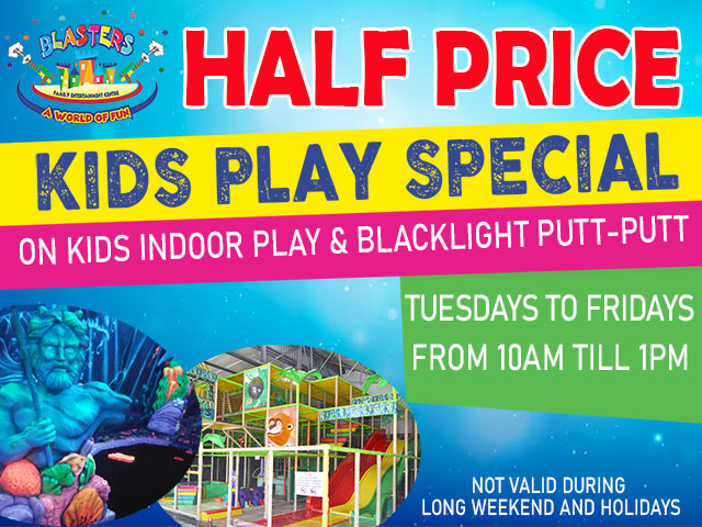 Half Price Kids Play in Mossel Bay