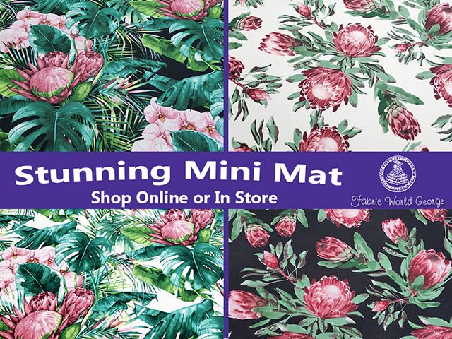 Colourful Mini Mat at Fabric World George