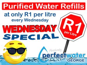 Wednesday Purified Water Refill Special in George
