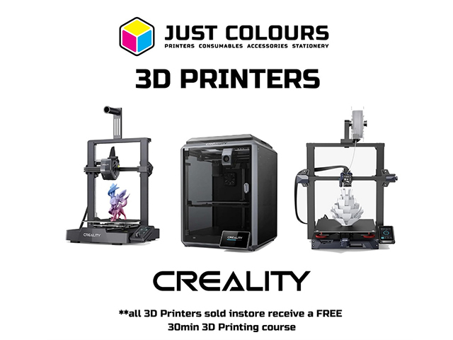3D Printers at Just Colours George