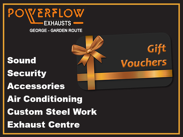 Gift Vouchers from Powerflow George
