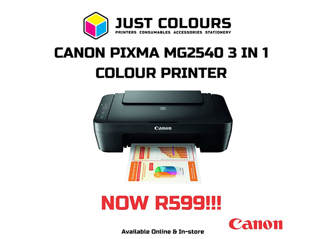 Special on 3 in 1 Canon Colour Printer in George
