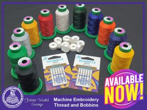 Machine Embroidery Thread and Bobbins in George