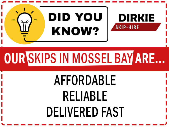 Skips Delivered Fast in Mossel Bay