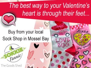 Valentines Socks Available in Mossel Bay