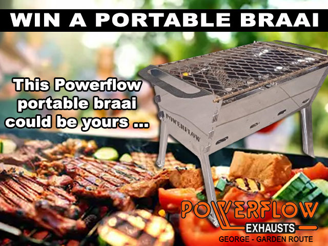 Win a Portable Braai from Powerflow George