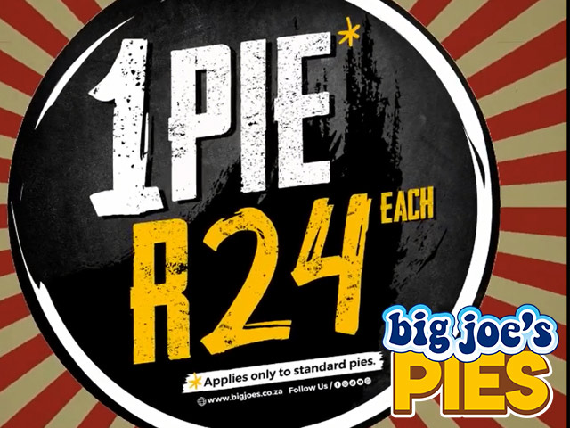 Enjoy a Big Joe’s Pie in George