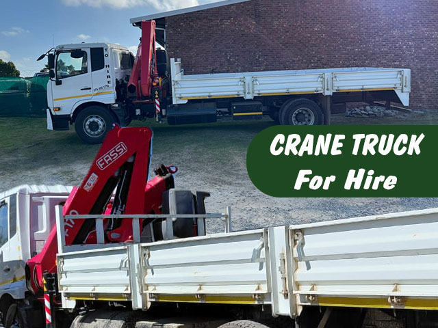 Mr Sandman Crane Truck For hire